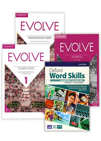 Evolve 1 کتاب زبان ایوالو 1 (مجموعه 4 جلدی)