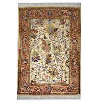 فرش دستبافت یک و نیم متری کد 01 