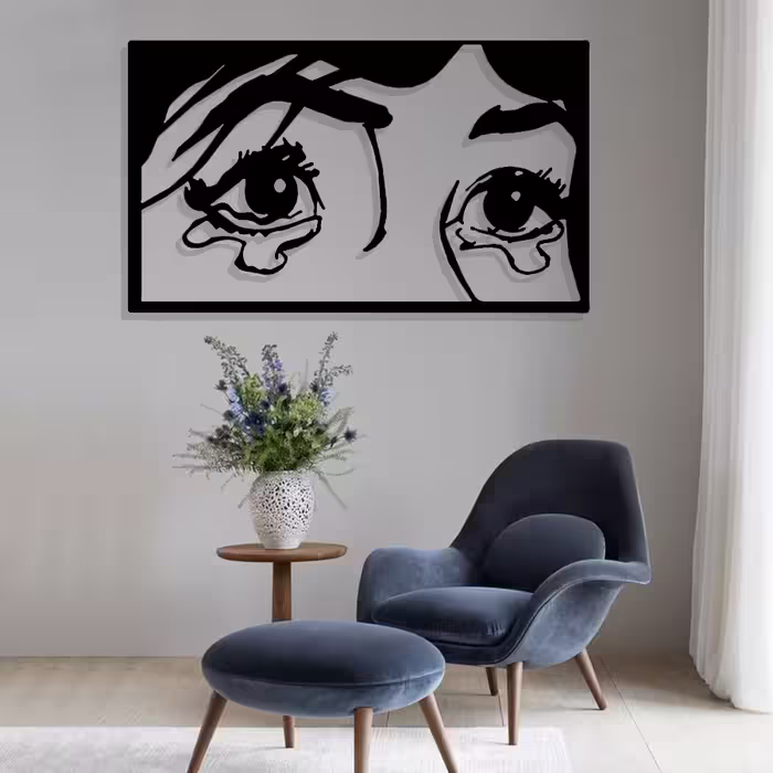 دیوارکوب مدل چهره کد DM-0020