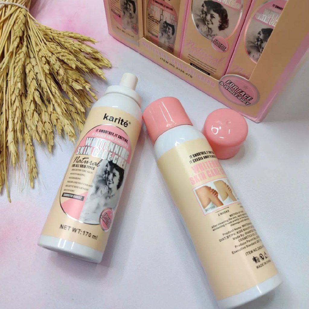 اسپری سفید کننده صورت و بدن کاریته . اورجینال