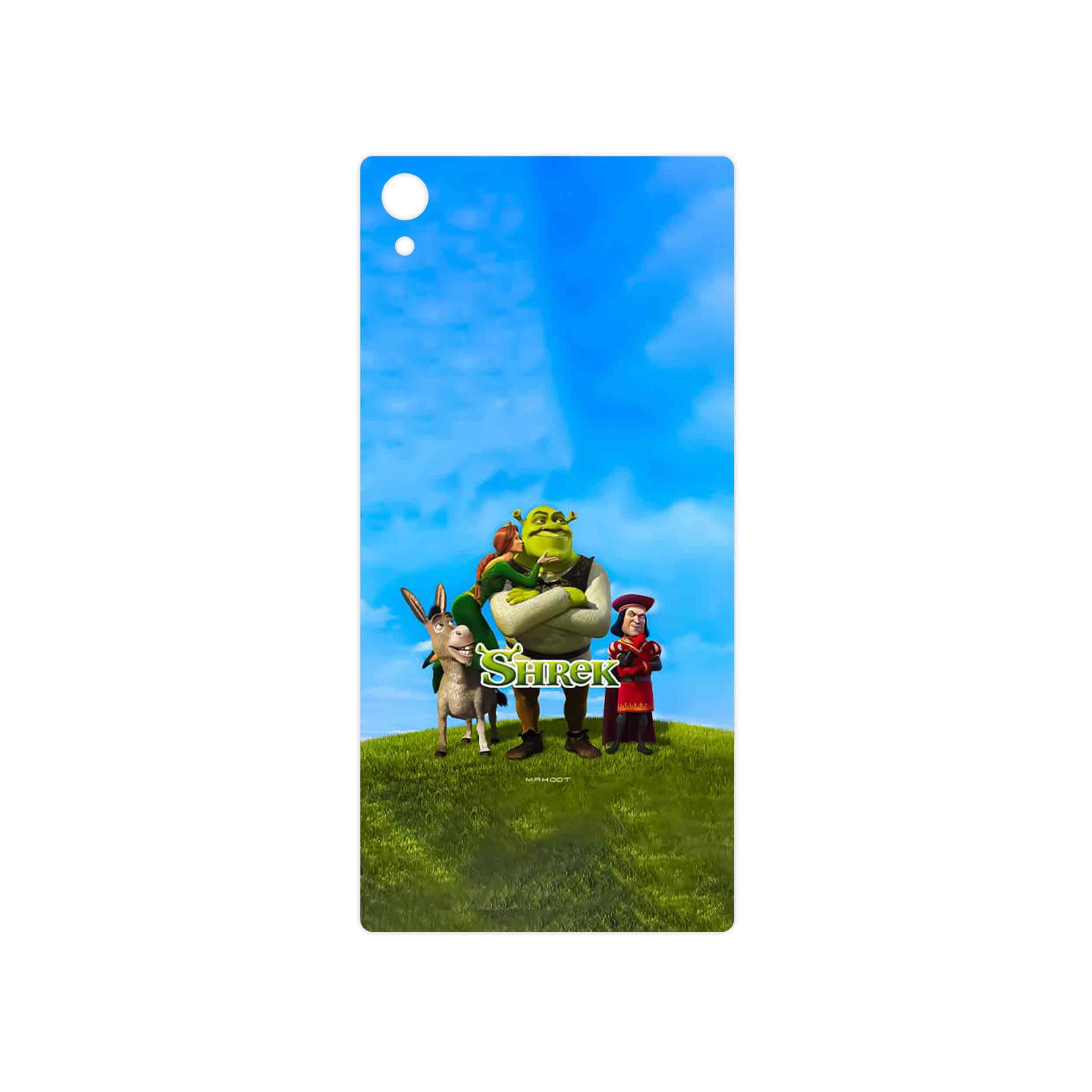 برچسب پوششی ماهوت مدل Shrek مناسب برای گوشی موبایل سونی Xperia Z5 Premium