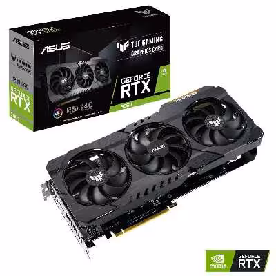 کارت گرافیک ایسوس مدل TUF RTX3060 O12G GAMING