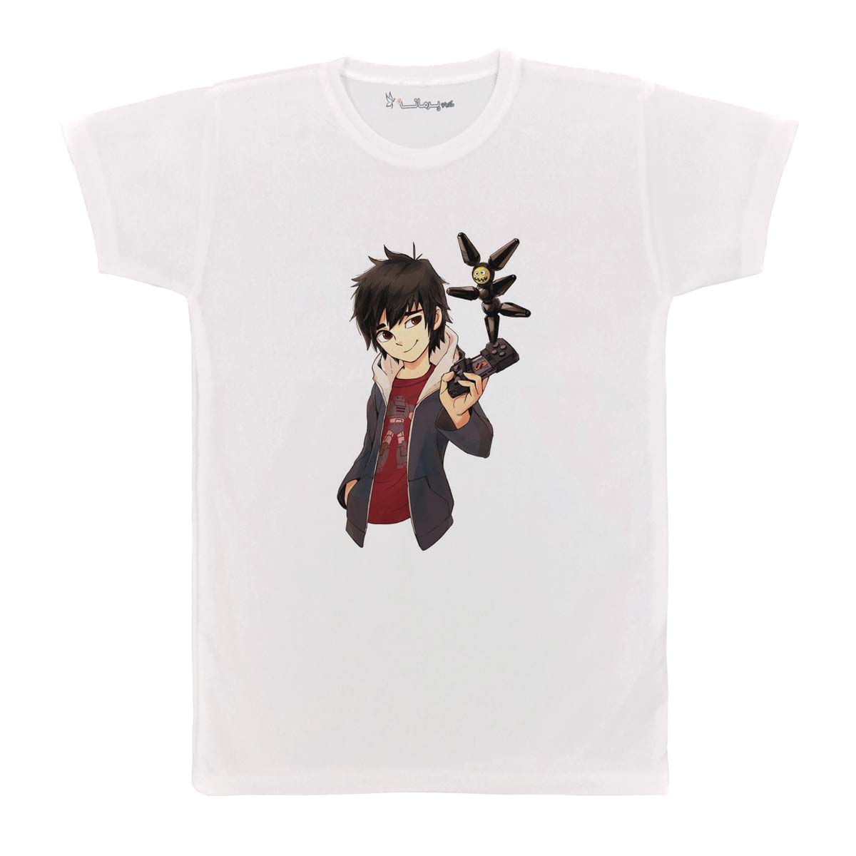 تی شرت بچگانه پرمانه طرح قهرمان بزرگ کد pmt.1712