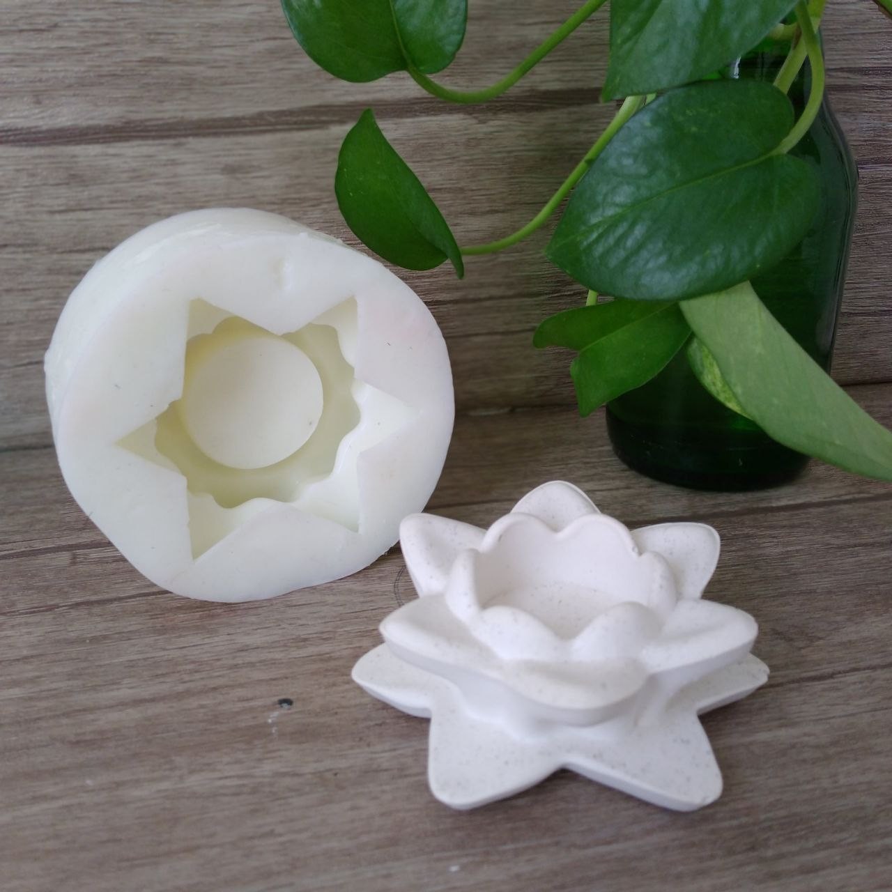 قالب جاشمعی گل