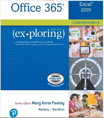 خرید و دانلود نسخه کامل کتاب Exploring Microsoft Office Excel 2019 Comprehensive