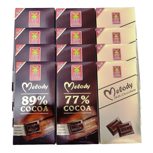 شکلات مخلوط آناتا مقدار 100 گرم بسته 12 عددی | فروشگاه اینترنتی تاتا کالا