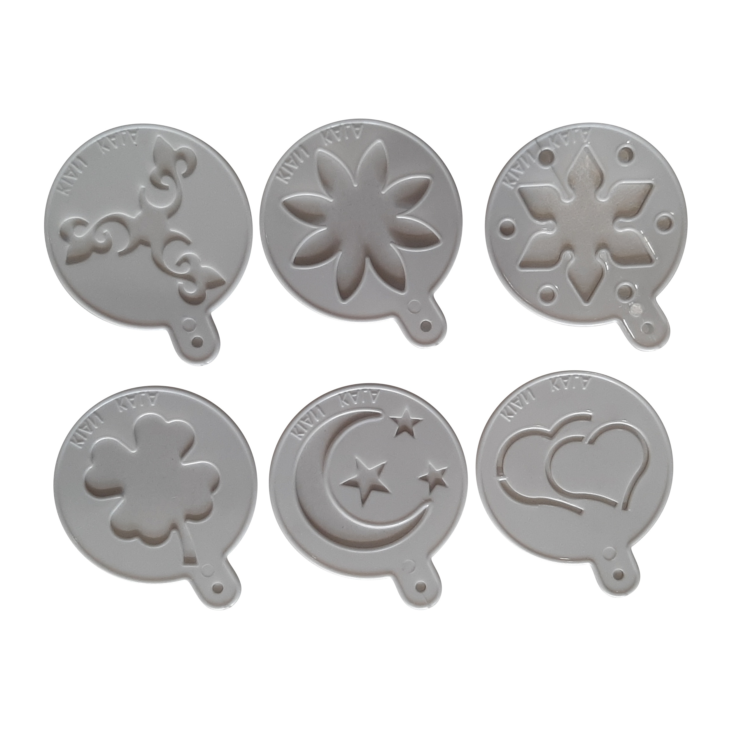 شابلون تزیین مدل pe551 مجموعه 6 عددی