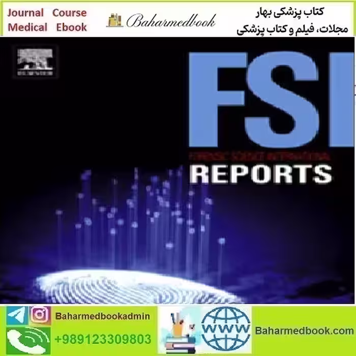 Forensic Science International Reports Volume 3 to 4 2021 TRU