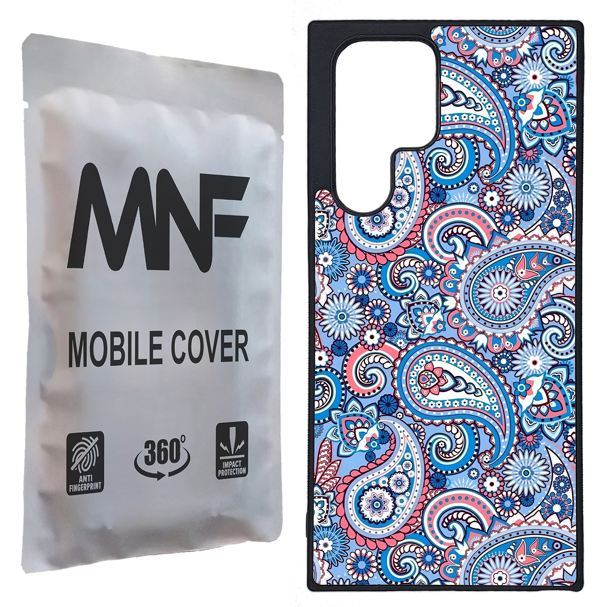 کاور ام ان اف طرح سنتی بته جقه کد P-010 مناسب برای گوشی موبایل سامسونگ Galaxy S22 Ultra