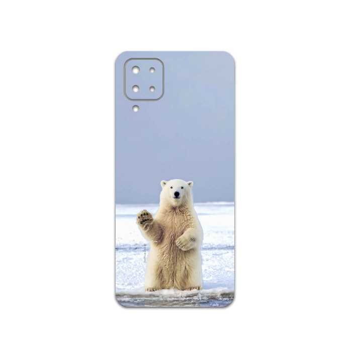 برچسب پوششی ماهوت مدل Polar-bear مناسب برای گوشی موبایل سامسونگ Galaxy F12