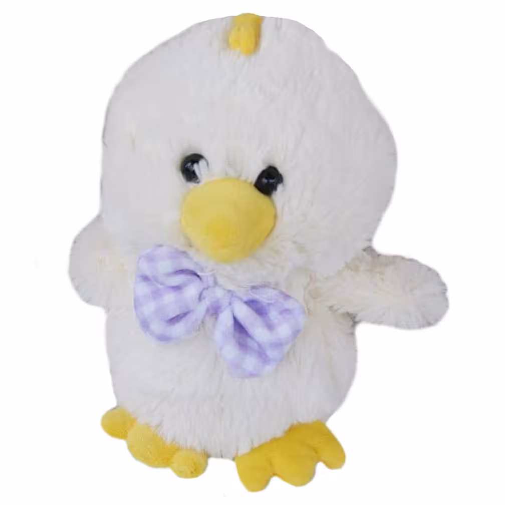 عروسک طرح جوجه مدل Tie Chicken کد SZ8/533 ارتفاع 19 سانتی‌متر