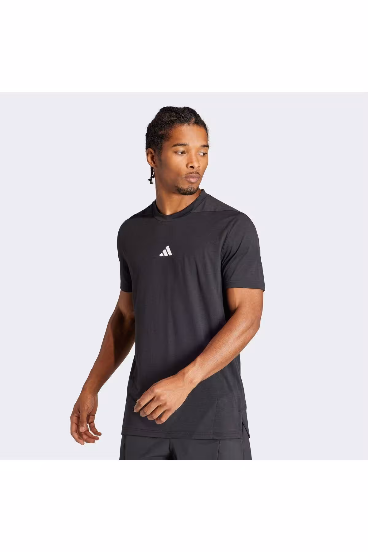 تی شرت مشکی مردانه طراحی برای آموزش T اورجینال adidas