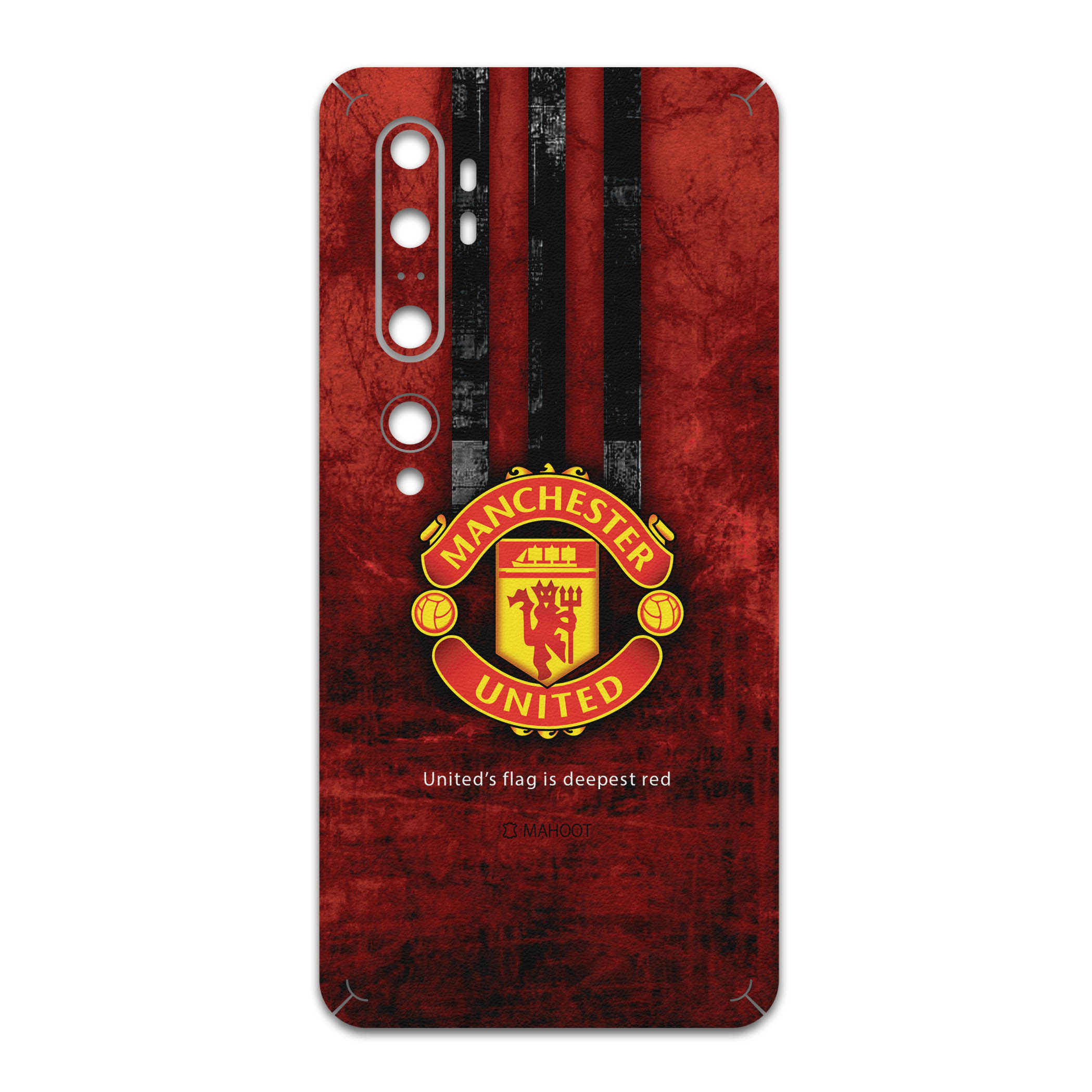 برچسب پوششی ماهوت مدل Manchester-United-FC مناسب برای گوشی موبایل شیائومی Mi Note 10 Pro