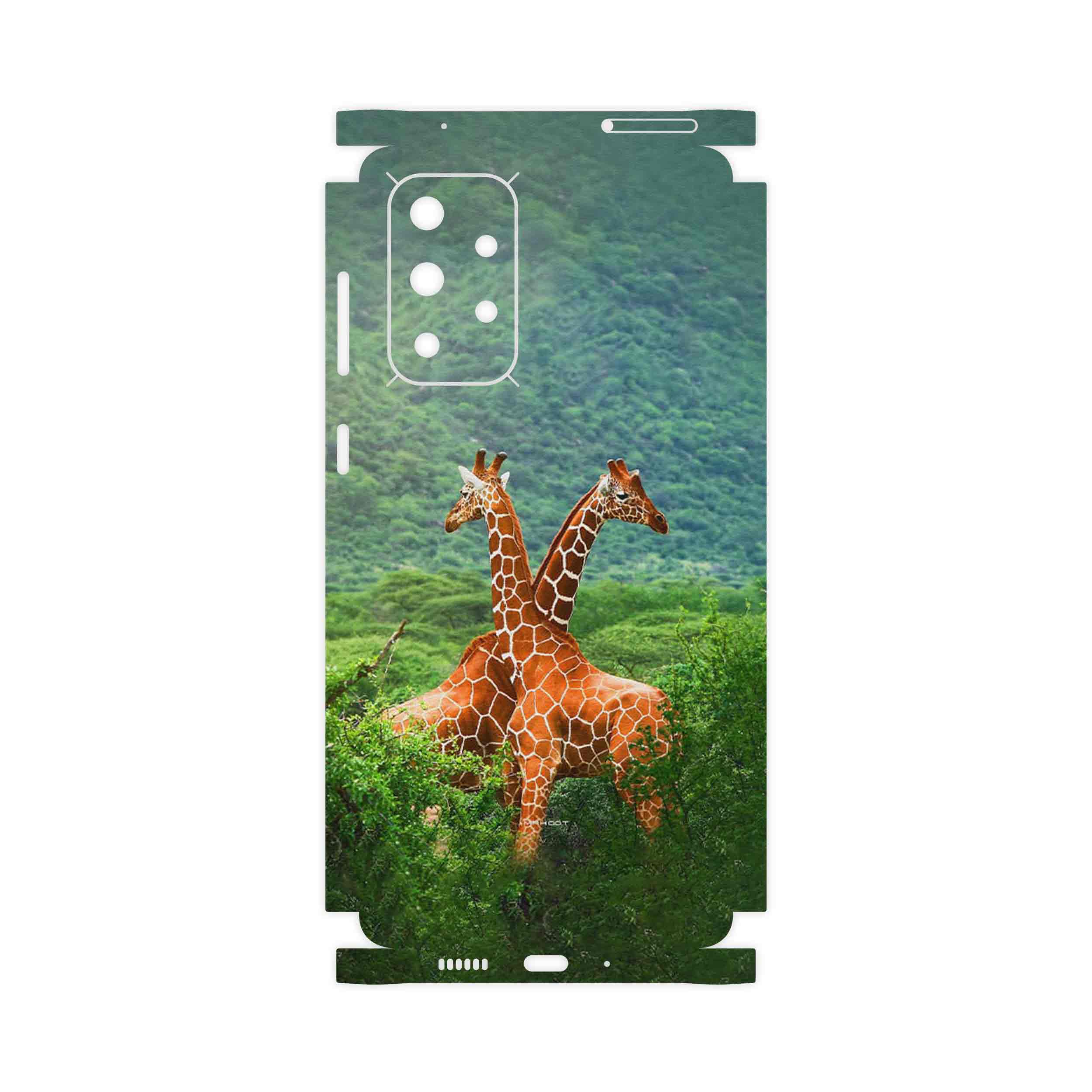 برچسب پوششی ماهوت مدل Giraffe-FullSkin مناسب برای گوشی موبایل سامسونگ Galaxy A73 5G