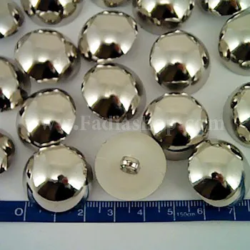 دکمه فندقی آبکاری سایز 38