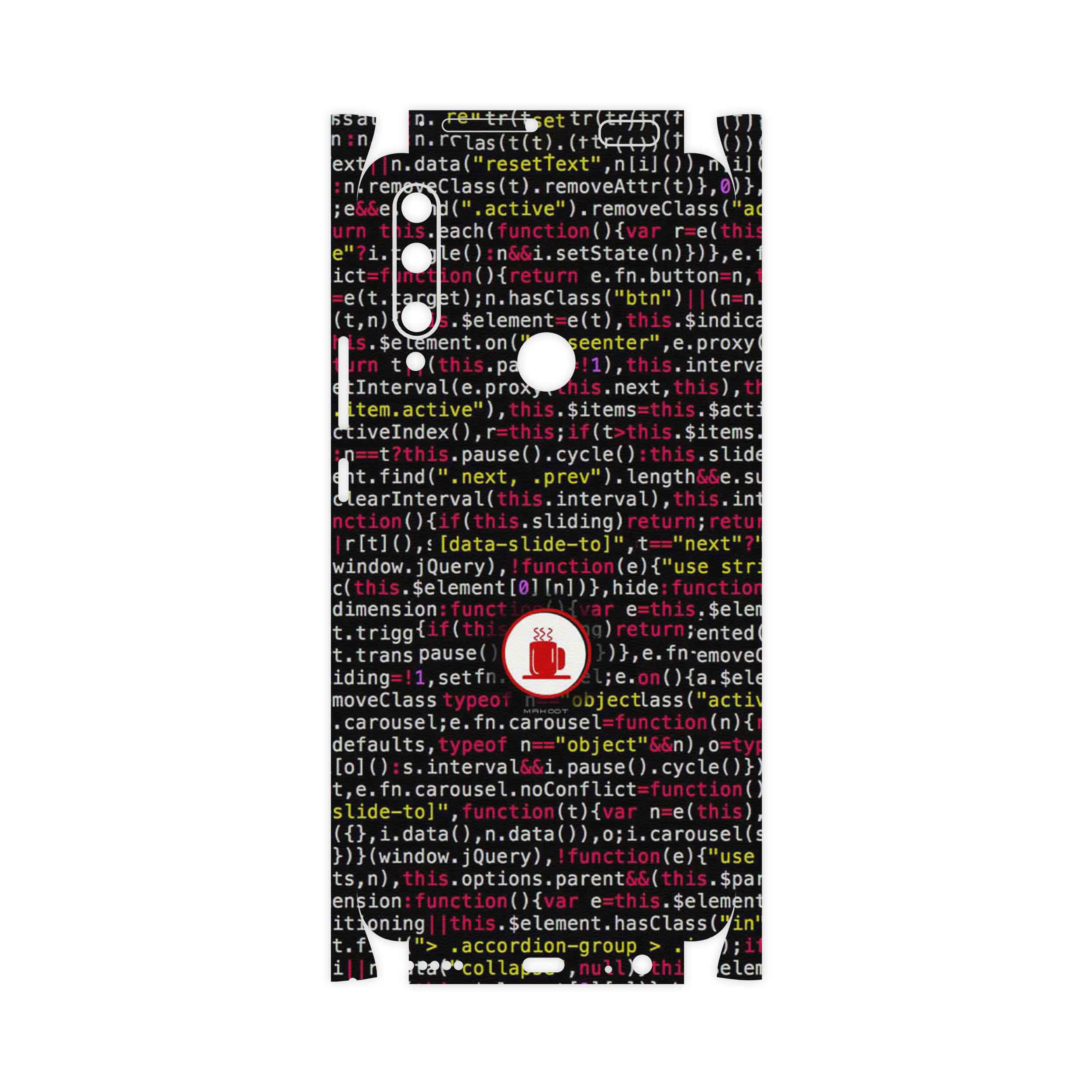 برچسب پوششی ماهوت مدل Programming 1-FullSkin مناسب برای گوشی موبایل آنر 9X