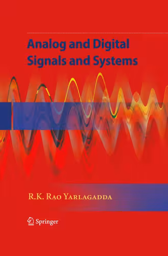 خرید و دانلود نسخه کامل کتاب Analog and Digital Signals and Systems