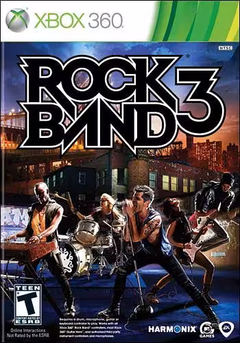 بازی ایکس باکس 360 Rockband 3