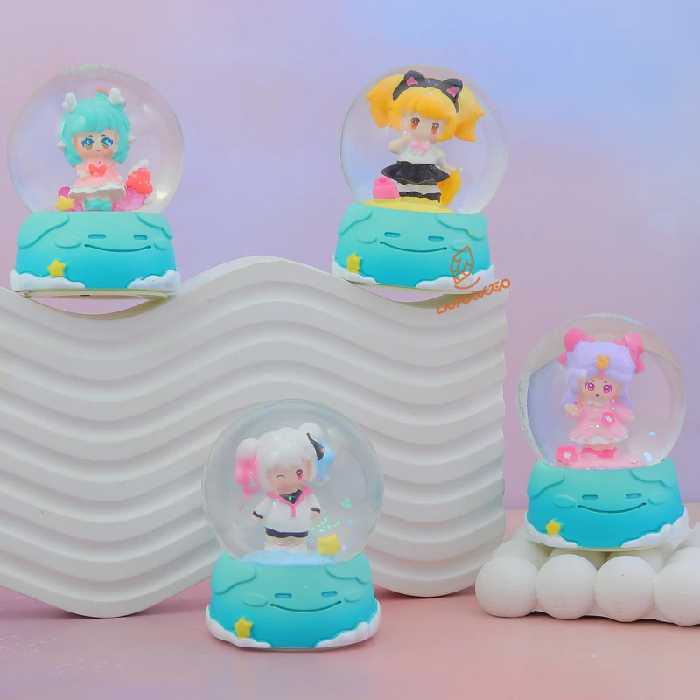 خرید گوی چراغ دار طرح دختر باهوش