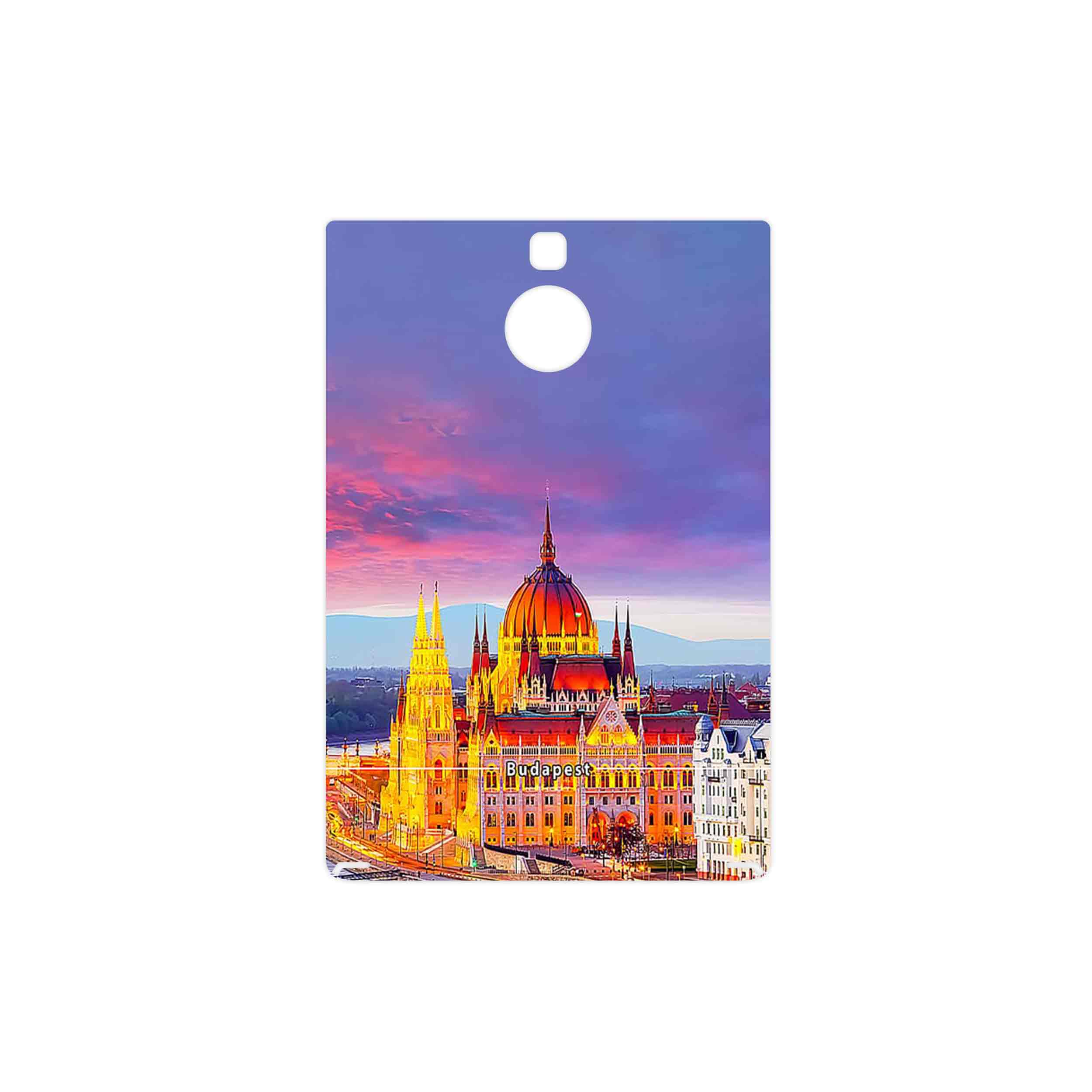 برچسب پوششی ماهوت مدل City of Budapest مناسب برای گوشی موبایل بلک بری Passport Silver Edition
