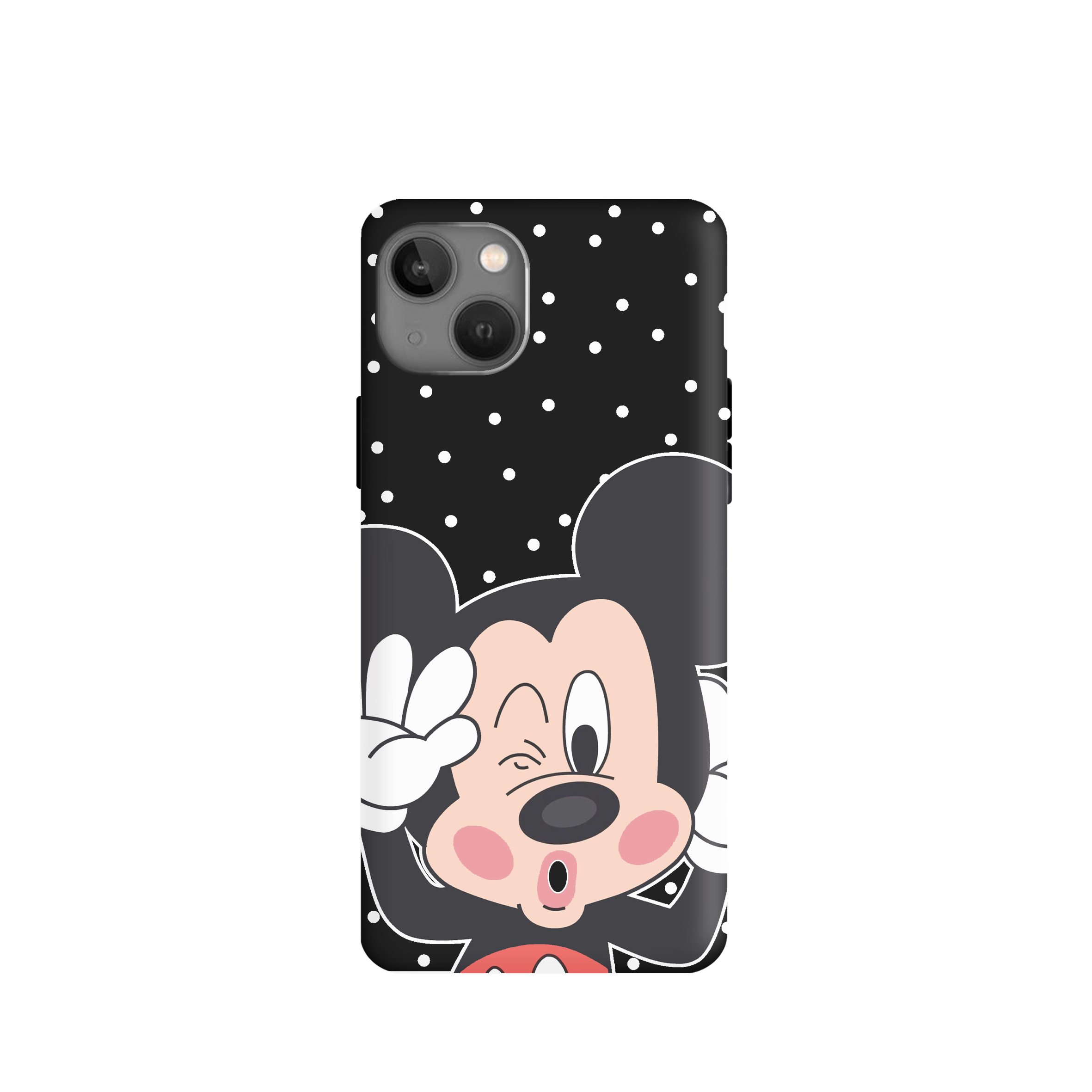 کاور طرح میکی موس کد u4803 مناسب برای گوشی موبایل اپل iPhone 13