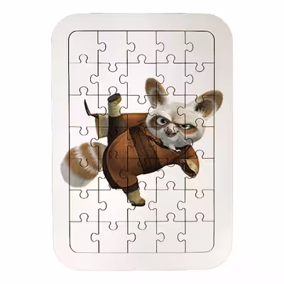 پازل 35 تکه مدل پاندا مونگ فو کار کد 56