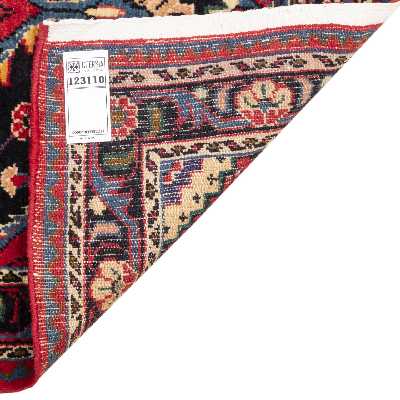 فرش قدیمی دستباف  یک متری سی پرشیا کد 123110