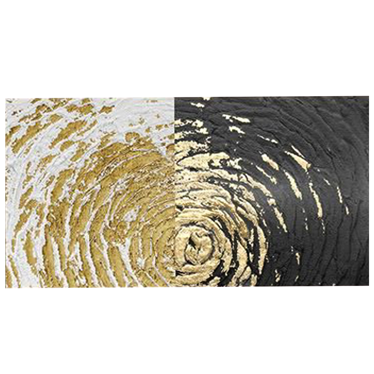 تابلو نقاشی ورق طلا مدل نقش برجسته دکوراتیو کد 0110