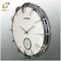 ساعت دیواری اورجینال آرتمیس آلیاژ فلزی نقره ای| کد رفرنس 12725، مدل: 30290Silver White