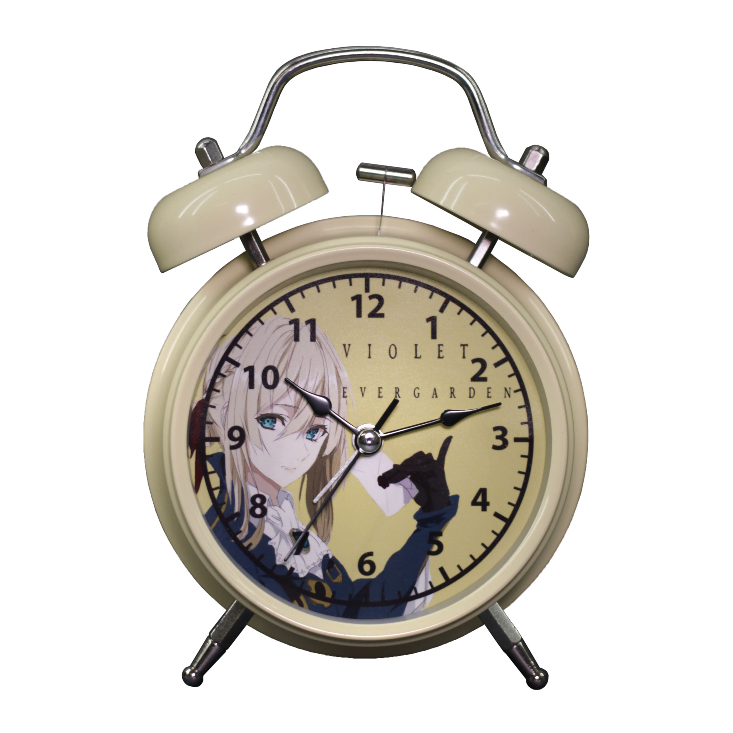 ساعت رومیزی طرح انیمه وایولت اورگاردن کد Violet Evergarden1