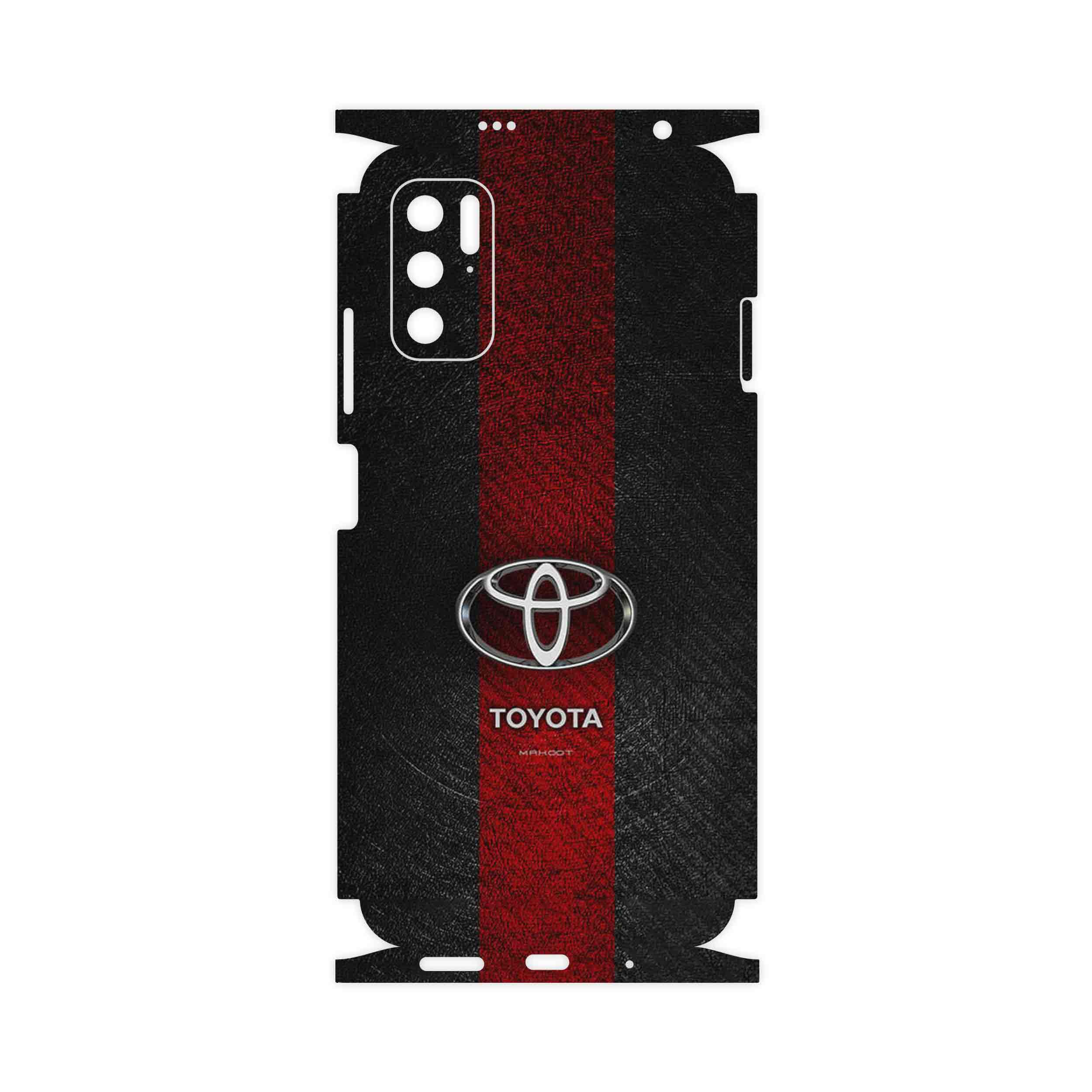 برچسب پوششی ماهوت مدل TOYOTA_Logo-FullSkin مناسب برای گوشی موبایل شیائومی Redmi Note 11SE