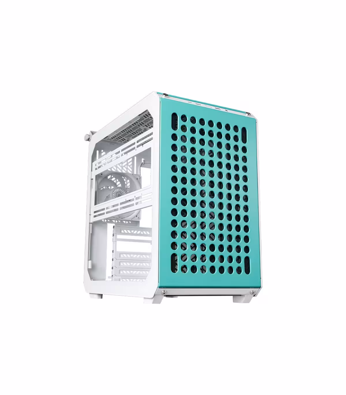 کیس گیمینگ CoolerMaster QUBE 500 FLATPACK Macaron Edition | آرکا 90