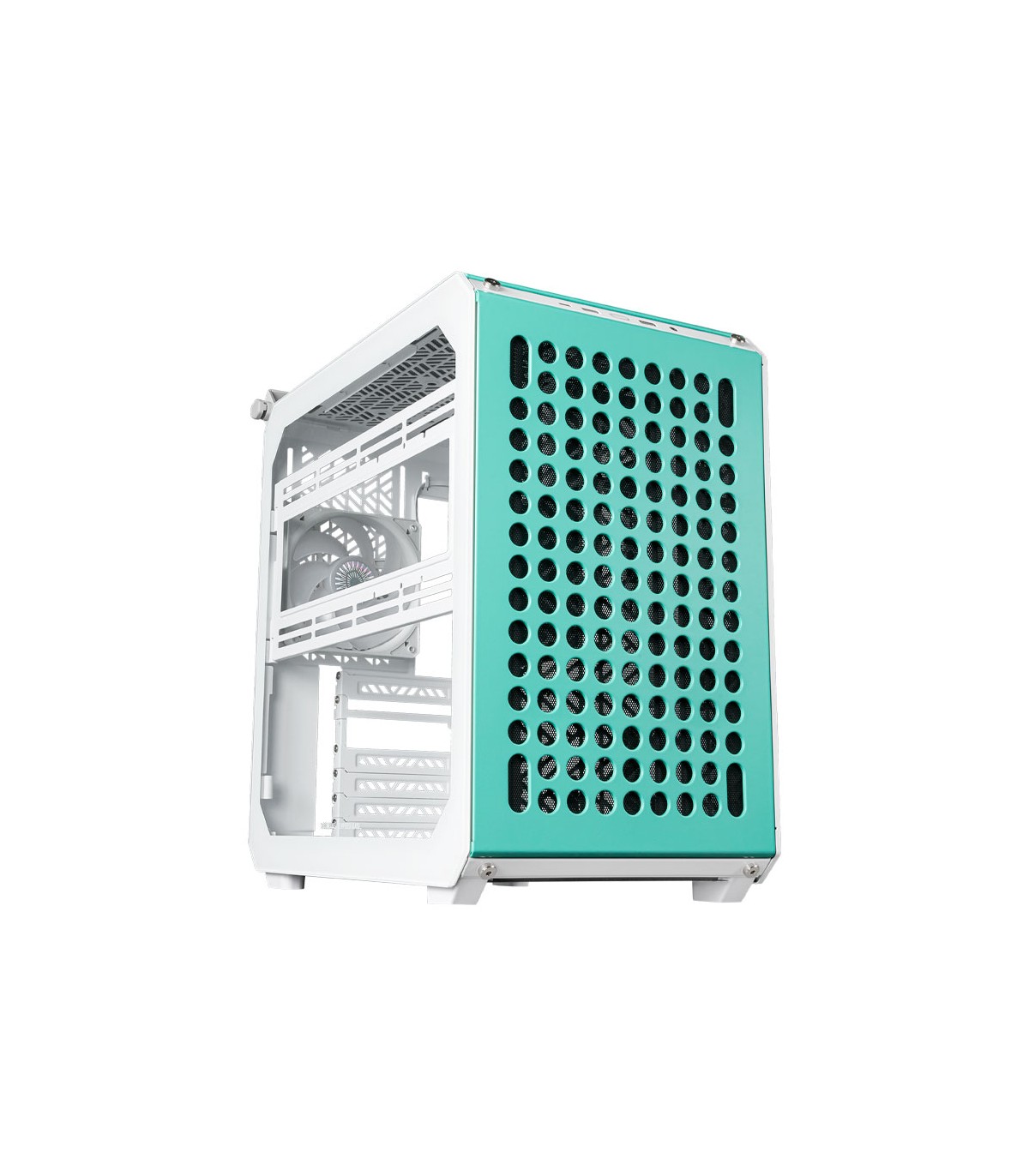 کیس گیمینگ CoolerMaster QUBE 500 FLATPACK Macaron Edition | آرکا 90