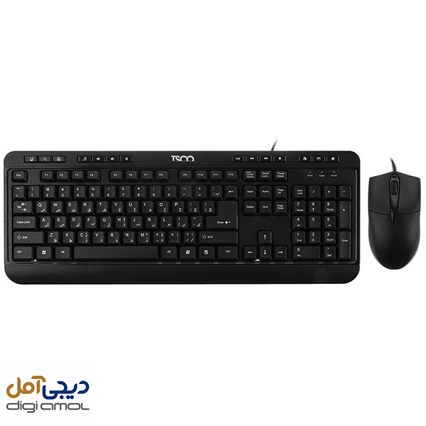 کیبورد و ماوس تسکو مدل TKM 8052 با حروف فارسی