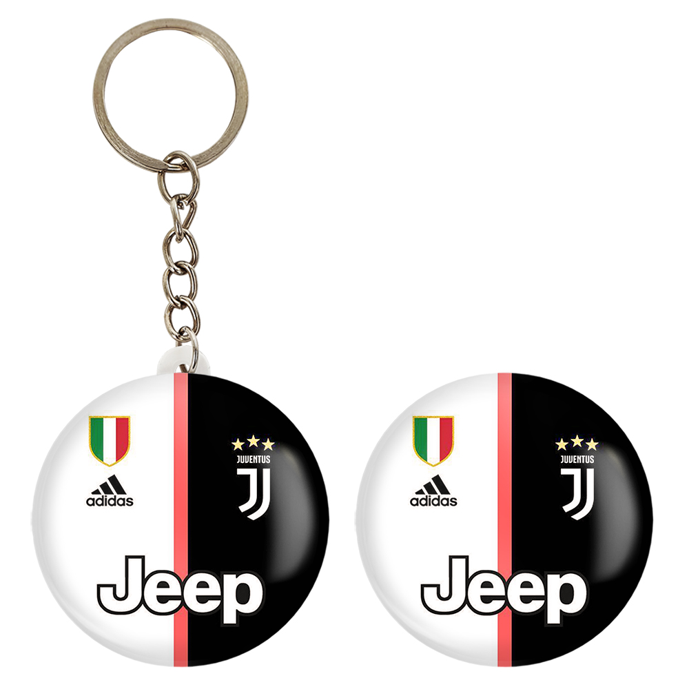 پیکسل خندالو مدل باشگاه یوونتوس کد 2144 به همراه جاکلیدی