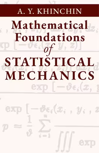 خرید و دانلود نسخه کامل کتاب Mathematical Foundations of Statistical Mechanics
