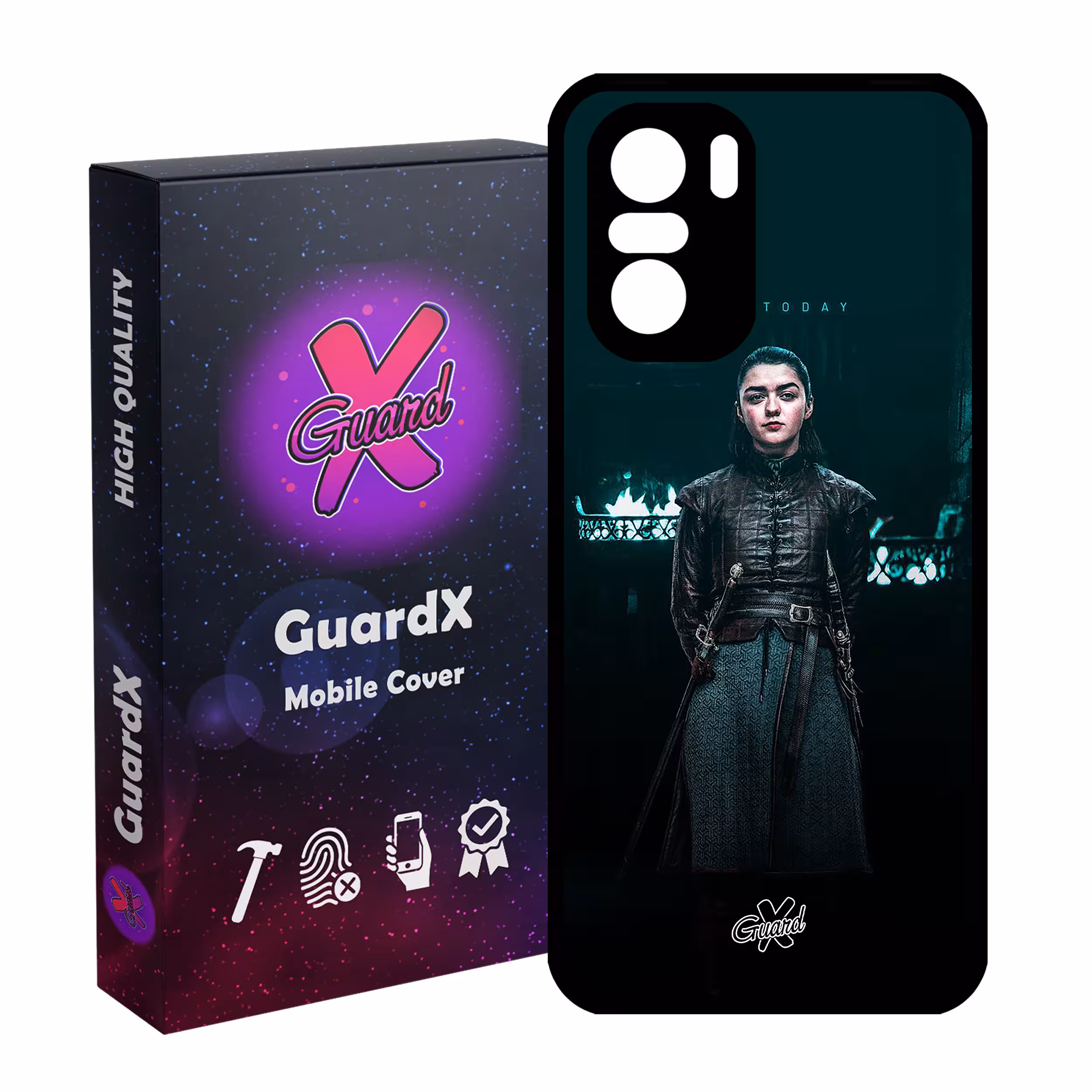 کاور گارد ایکس  مدل Glass10421 مناسب برای گوشی موبایل شیائومی Poco F3/MI 11X/MI 11X Pro/Redmi K40/K40 Pro