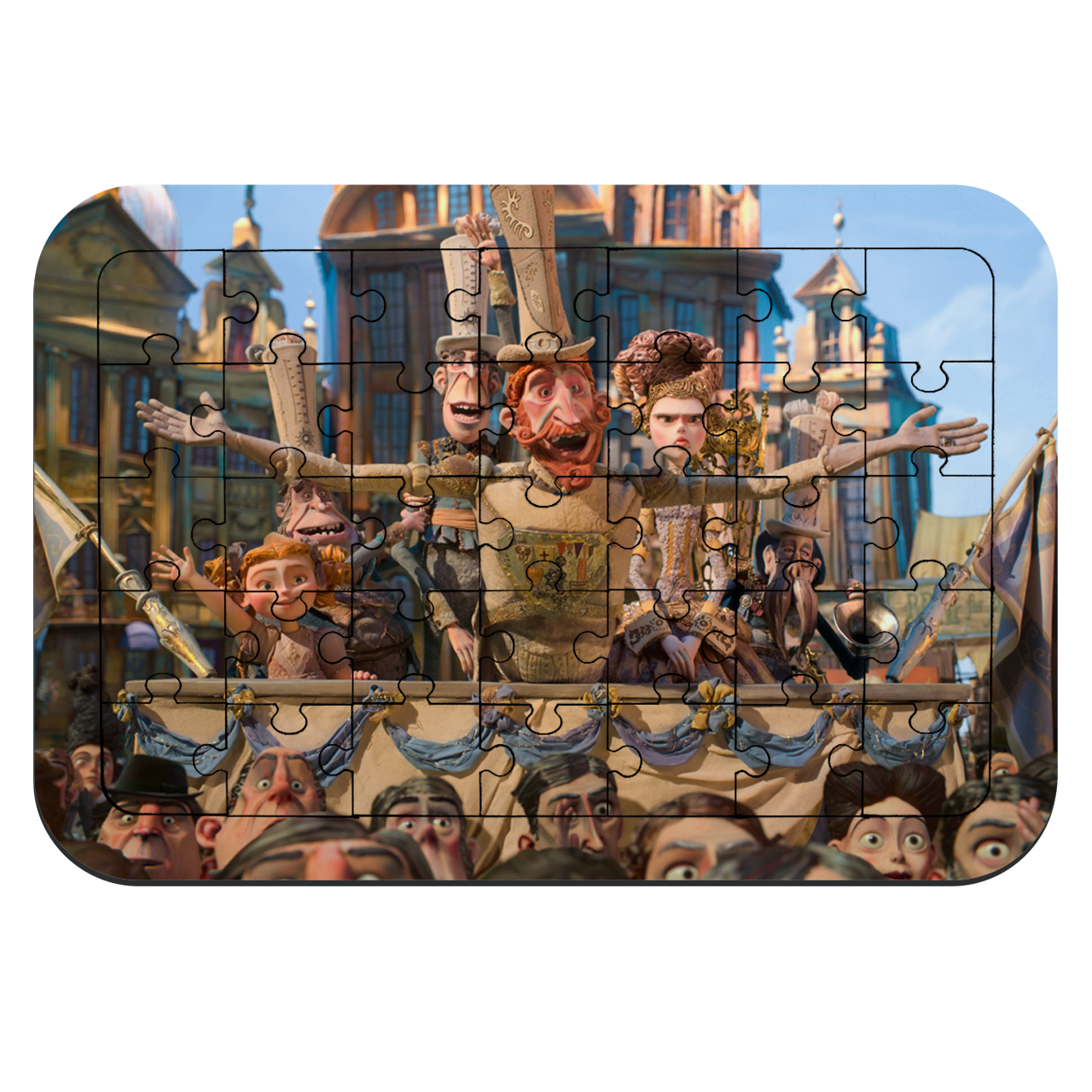 پازل 35 تکه طرح انیمیشن غولهای پاکتی مدل NI349