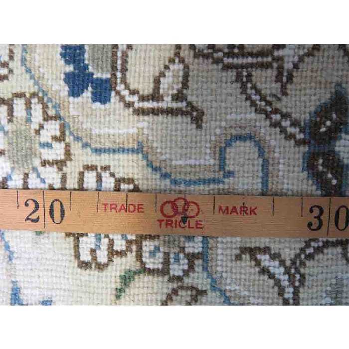 فرش دستبافت یک ونیم متری مدل نایین کد ۱۴