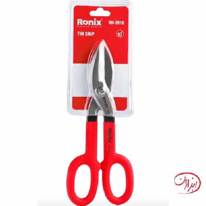 قیچی ورق بر دسته عینکی 10 اینچ رونیکس 3910