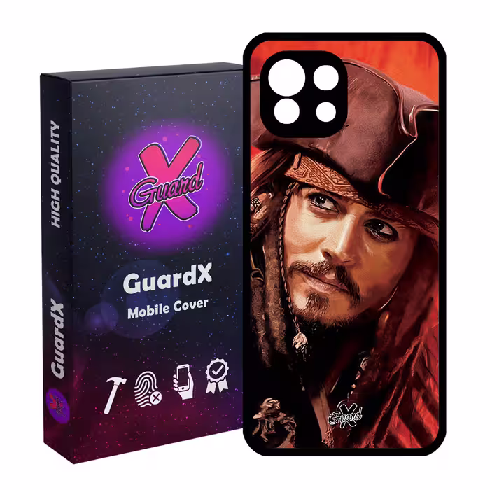 کاور گارد ایکس طرح Johnny Depp مدل Glass10205 مناسب برای گوشی موبایل شیائومی Mi 11 Lite