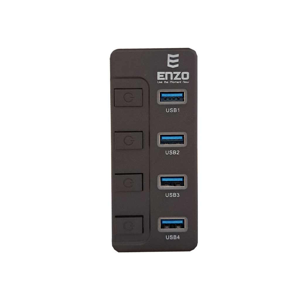 هاب 4پورت ENZO UH-45 USB3 - یاسین کامپیوتر