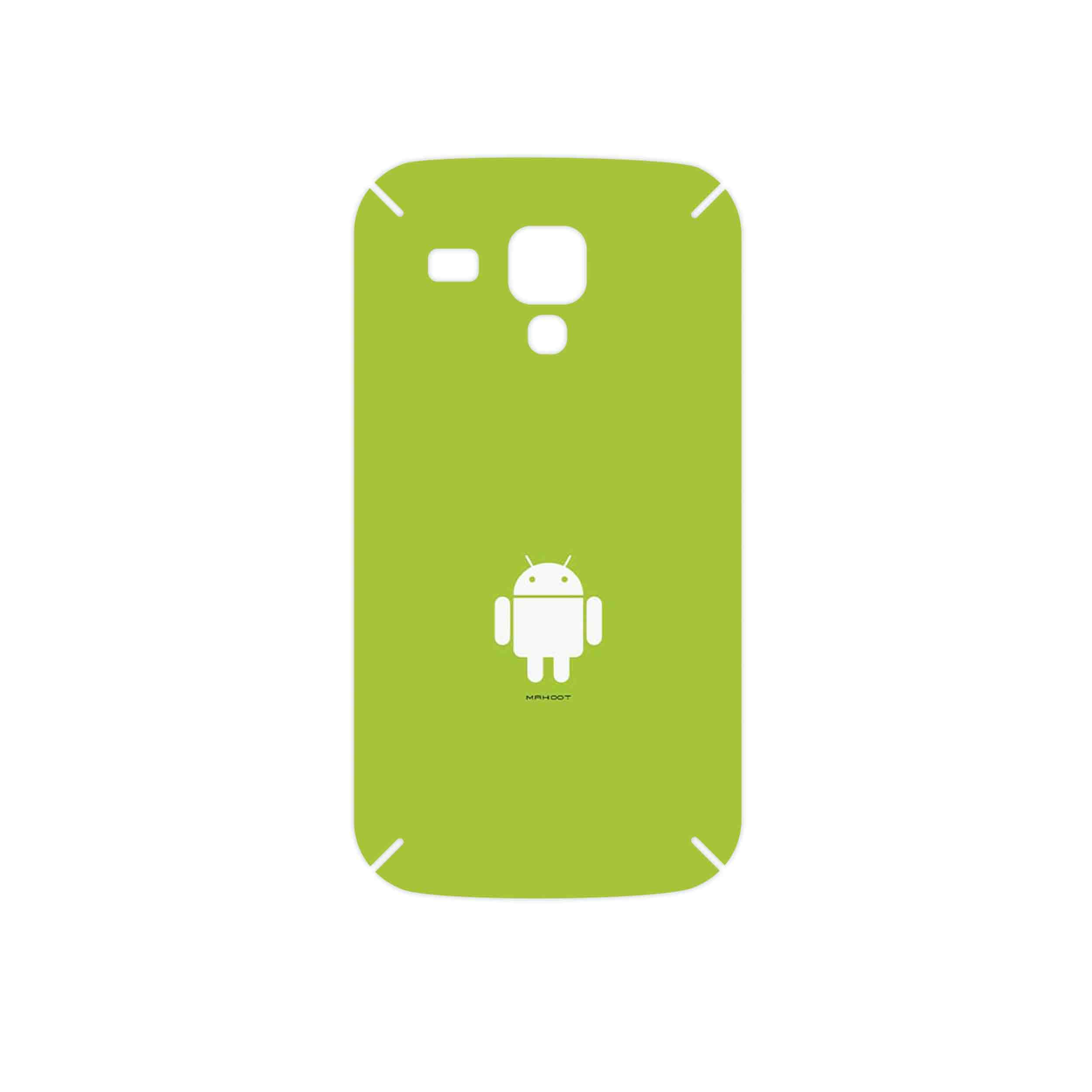 برچسب پوششی ماهوت مدل Andorid مناسب برای گوشی موبایل سامسونگ Galaxy S Duos GT S7562