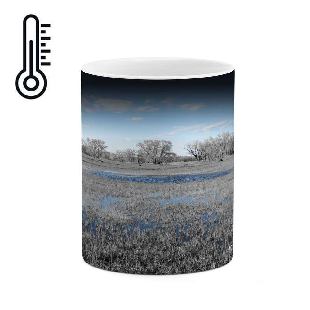 ماگ حرارتی کاکتی طرح منظره مدل mgh17684