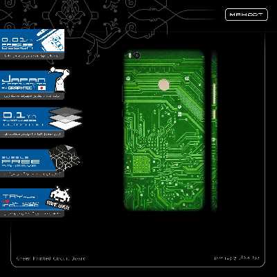 برچسب پوششی ماهوت مدل Green Printed Circuit Board-FullSkin مناسب برای گوشی موبایل شیائومی Mi Max 2
