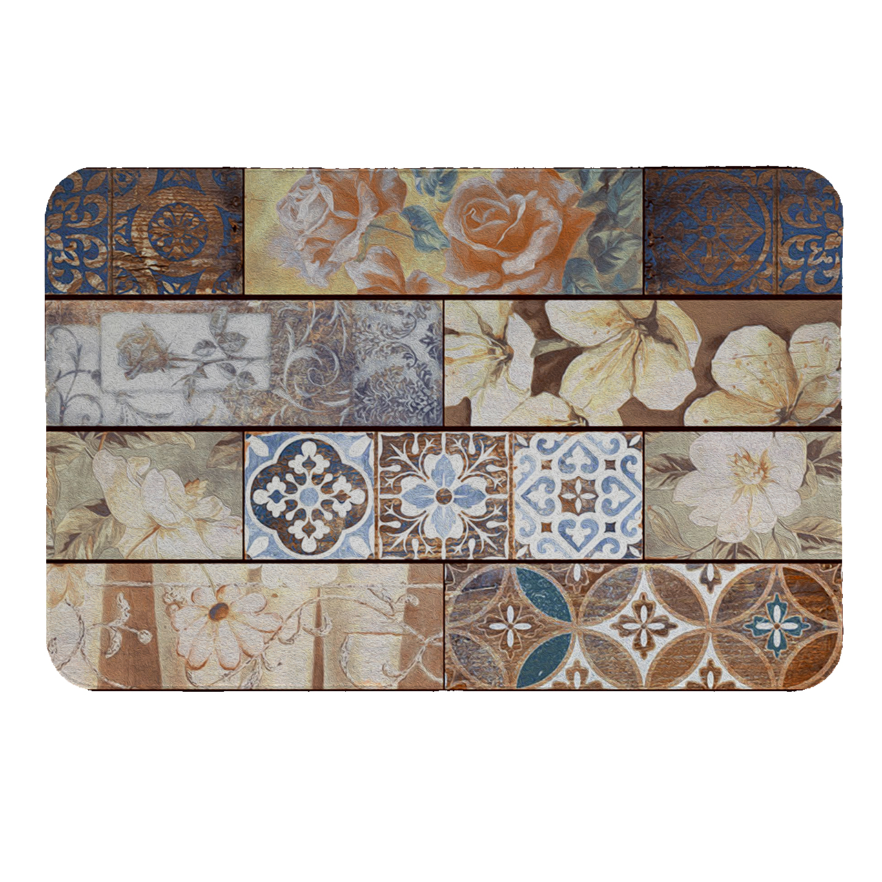 زیرقابلمه ای طرح گل کد 5400