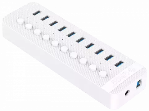 هاب 10 پورت کلیددار ORICO مدل CT2U3-10AB