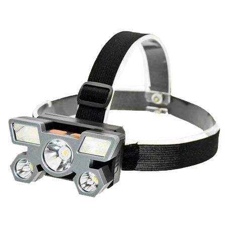 چراغ پیشانی 5 لامپ شارژی هدلامپ-هدلایت نو و آکبند