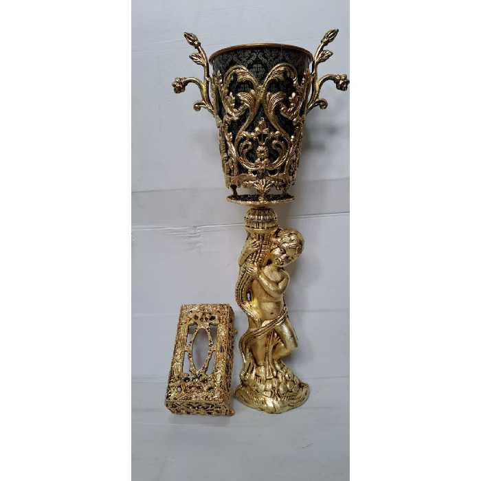 سطل و جادستمال پسربچه طرح برنز(ارسال با باربری به صورت پس کرایه)