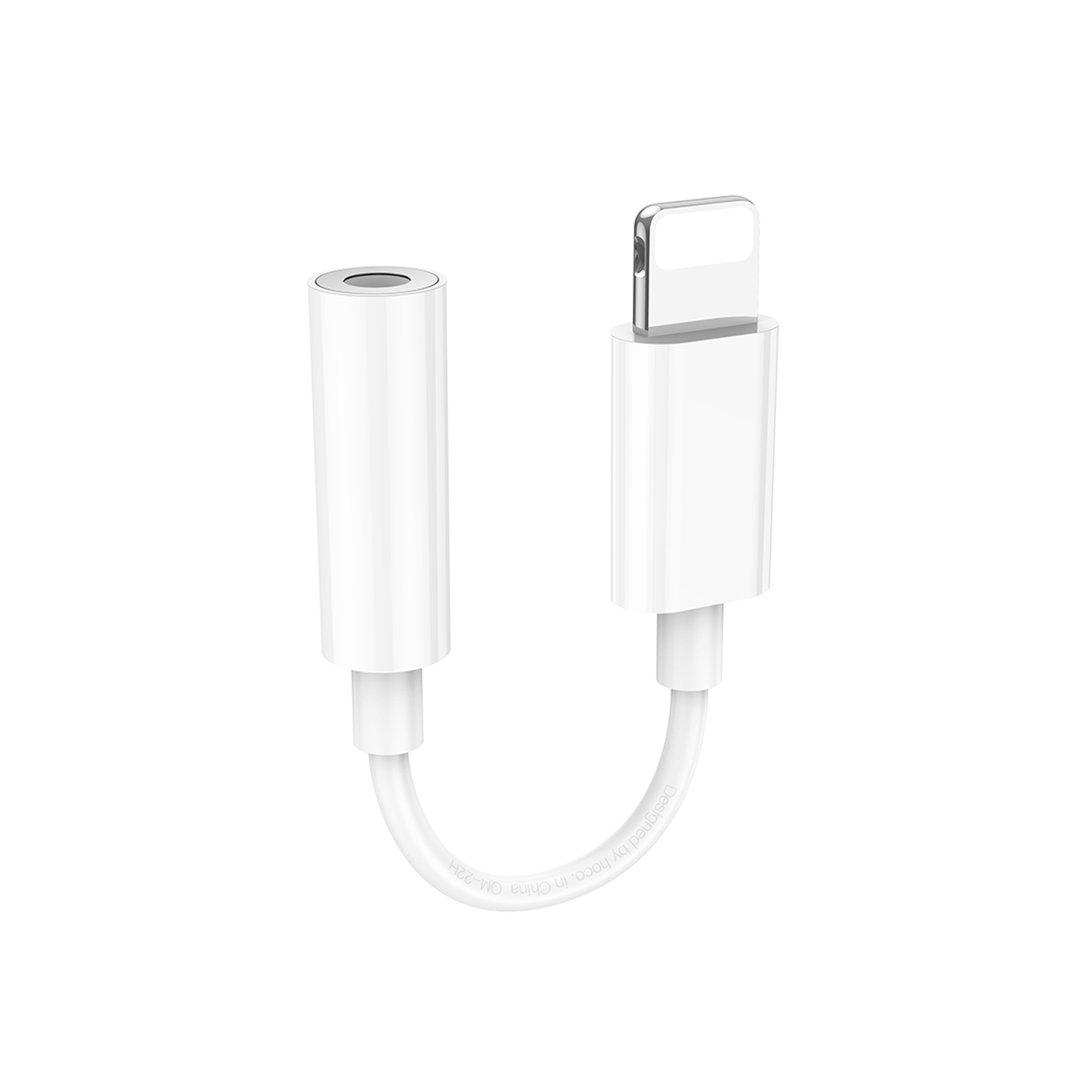 مبدل لایتنینگ به جک 3.5 میلی متری هوکو مدل LS34